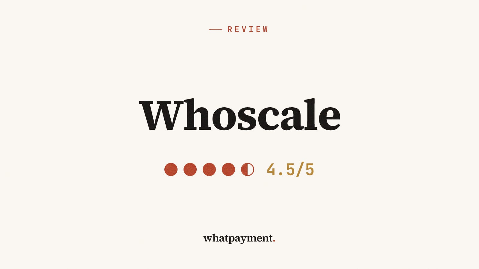 Avis WhoScale 2026 : prix et interview du fondateur